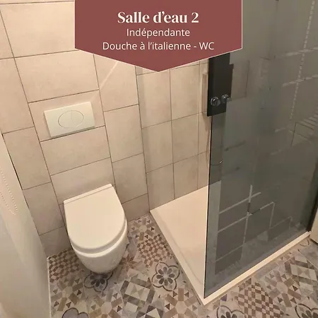 Idéal Pour Couple, Famille&pros - Jusqu'à 6 Pers - Classé 2 étoiles - Baignoire Balnéo - Espace De Travail Dédié - A 10min De La Gare Sncf, Du Centre D'angoulême, Et Du Musée De La Bd - Parking Privé Et Gratuit - Wifi Gratuit Casa vacanze Angoulême