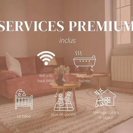 Idéal Pour Couple, Famille&pros - Jusqu'à 6 Pers - Classé 2 étoiles - Baignoire Balnéo - Espace De Travail Dédié - A 10min De La Gare Sncf, Du Centre D'angoulême, Et Du Musée De La Bd - Parking Privé Et Gratuit - Wifi Gratuit Casa vacanze Angoulême