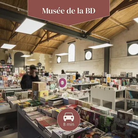Casa vacanze Idéal Pour Couple, Famille&pros - Jusqu'à 6 Pers - Classé 2 étoiles - Baignoire Balnéo - Espace De Travail Dédié - A 10min De La Gare Sncf, Du Centre D'angoulême, Et Du Musée De La Bd - Parking Privé Et Gratuit - Wifi Gratuit